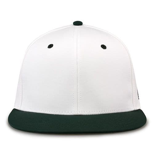 White/Dark Green